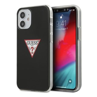 Etui Guess do iPhone 12 mini 5,4 czarny Triangle Collection - Neuf