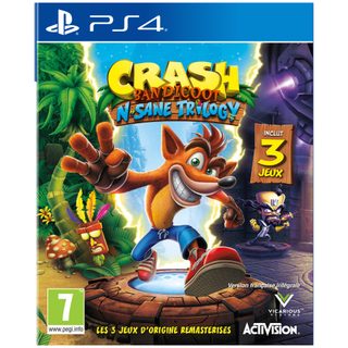 Crash Bandicoot N.sane trilogy (PS4) - Neuf