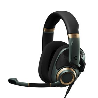 EPOS H6PRO Open Casque Avec fil Arceau Jouer Noir, Or, Vert - Neuf