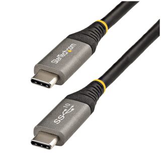 StarTech.com Câble USB-C de 1m, USB 10Gbps, 100W (5A) Power Delivery, 8K 60Hz/4K 144Hz DP Alt Mode, Certifié USB-IF, Compatible Thunderbolt - Neuf