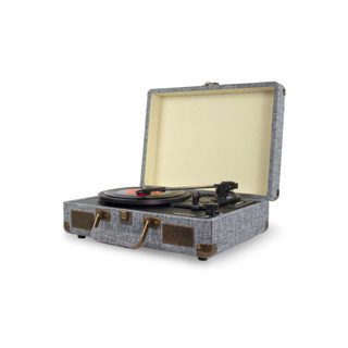 PRIXTON VC400 Tourne-disque à entraînement direct Gris Manuel - Neuf