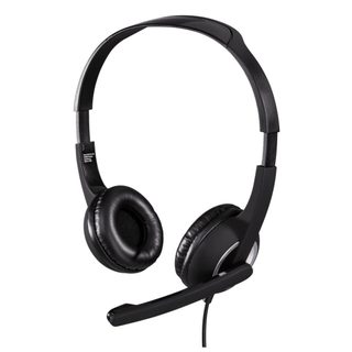Hama Essential HS 300 Casque Avec fil Arceau Appels/Musique Gris - Neuf