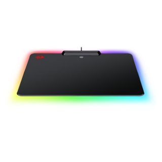 REDRAGON Epeius RGB P009 Tapis de souris de jeu Noir, Translucide - Neuf