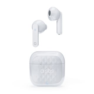 SBS TWS Air Free Écouteurs True Wireless Stereo (TWS) Ecouteurs Appels/Musique Socle de chargement Blanc - Neuf