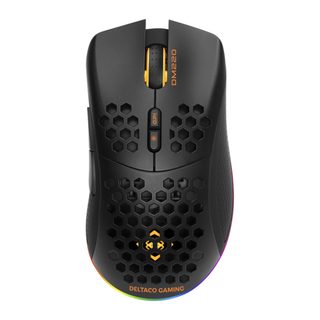 DELTACO GAMING - DM220 - Souris gaming optique Sans fil 4800 DPI, 1000 Hz, Ultra légère, RGB, 7 boutons - Neuf