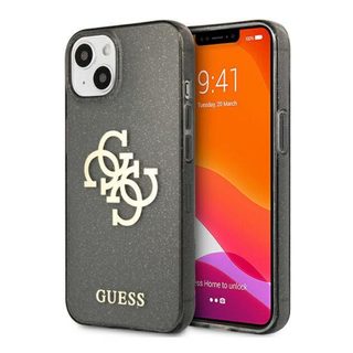 Etui Guess do iPhone 13 mini 5,4  czarny Glitter 4G Big Logo - Neuf