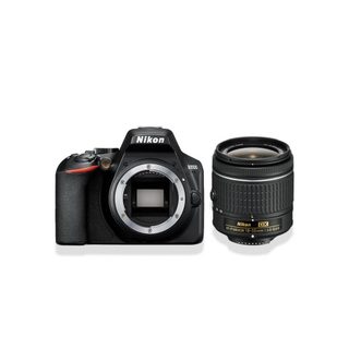Nikon D3500 + AF-P 18–55 Kit d'appareil-photo SLR 24,2 MP CMOS 6000 x 4000 pixels Noir - Neuf