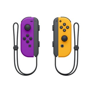Nintendo Joy-Con – Violet néon / Orange néon