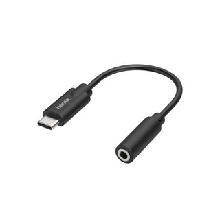 Hama 00200318 câble de téléphone portable Noir USB C 3,5mm - Neuf