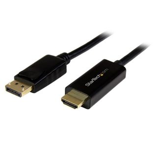 StarTech.com Câble DisplayPort vers HDMI 3m - 4K 30Hz - Adaptateur DP vers HDMI - Convertisseur pour Moniteur DP 1.2 à HDMI - Connecteur DP à Verrouillage - Cordon passif DP vers HDMI - Neuf