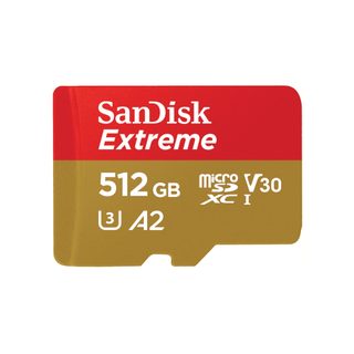 Sandisk Extreme microSDXC UHS-I U3 512 Go + Adaptateur SD