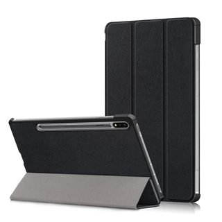 Etui cover Smartcover noir pour Samsung Galaxy Tab S9 2023 11 pouces (SM-X710/X716B/X718U) - Housse noire protection XEPTIO - Neuf