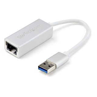 StarTech.com Adaptateur réseau USB 3.0 vers Gigabit Ethernet - Argent - Neuf