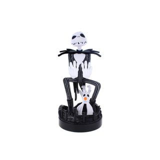 Exquisite Gaming Cable Guys The Nightmare Before Christmas: Jack Skellington Support passif Manette de jeux, Mobile/smartphone, Contrôle distance Noir, Blanc - Neuf