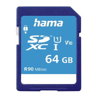 Hama 00124136 mémoire flash 64 Go SDXC UHS-I Classe 10 - Neuf