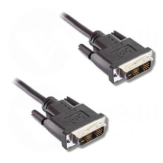 Lineaire VHD10D câble DVI 2 m DVI-D Noir - Neuf