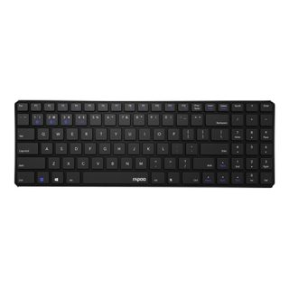 Clavier multimédia sans fil Multi-Mode  E-9100M  AZERTY Noir - Neuf