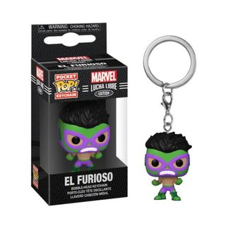 MARVEL Pocket Pop Keychains Lucha Libre Hulk 4cm - Neuf