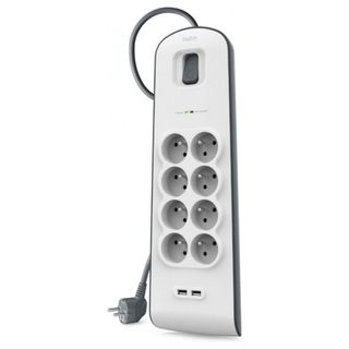 Belkin BSV804CA2M - 8 prises + 2 USB