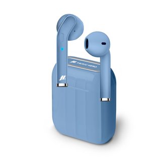 SBS Style Casque Sans fil Ecouteurs Appels/Musique Micro-USB Bluetooth Bleu - Neuf