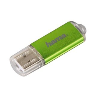 Hama Laeta 64GB lecteur USB flash 64 Go USB Type-A 2.0 Vert, Transparent - Neuf