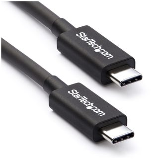 StarTech.com Câble Thunderbolt 3 (40 Gb/s) USB-C de 50 cm - Compatible Thunderbolt, USB et DisplayPort - M/M - Neuf