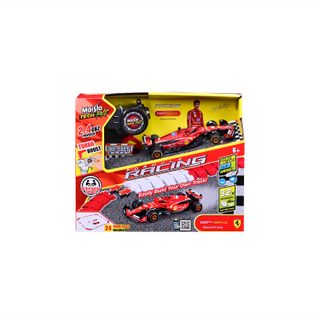 CIRCUIT FORMULE 1 RADIOCOMMANDE 2,4 Ghz avec accessoires de piste - Ferrari 2024