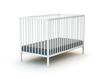 Webaby Lit à lattes blanc 60x120cm