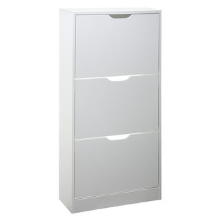 Range chaussures 3 abattants blanc 5five - Blanc