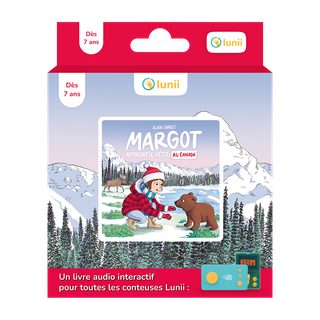 Margot, Apprentie véto au Canada, livre audio interactif dès 7 ans pour Ma Fabrique à Histoires