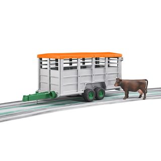 REMORQUE BETAILLERE AVEC VACHE
