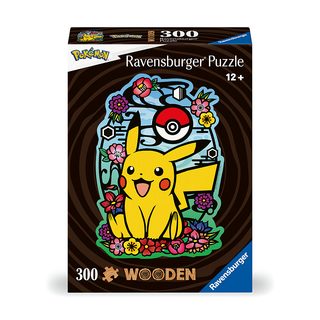 Puzzle en bois - Forme - 300 p - Pikachu