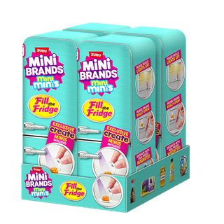 Mini Brands Fill The Fridge playset PDQ