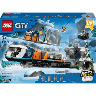 LEGO® City - Le Train Express des Explorateurs en Arctique, Set de Véhicule - 60470