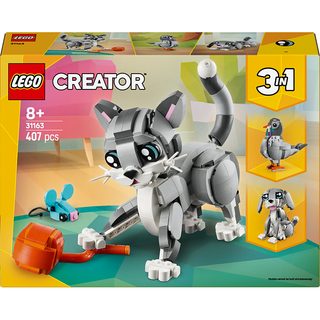 LEGO Creator 31163 3-en-1 Le chat joueur - Jeu pour fille dès 8 ans