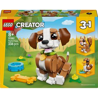 LEGO® Creator 3-en-1 - Les Adorables Animaux : le Chiot Joueur - 31382