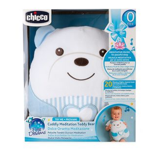 Peluche Tendre Ourson Bleu