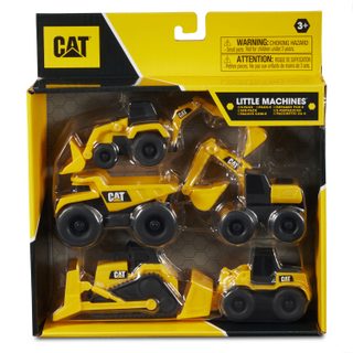 CAT - Pack de 5 Little Machines 8 cm