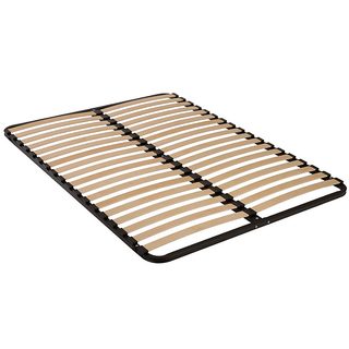 Sedac Sommier en kit 140 x 190 Cadre structure acier en kit - lattes label FSC - pieds inclus - fabrication française