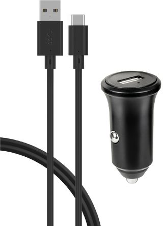 Bigben Connected CACCBLAC3AB chargeur d'appareils mobiles Smartphone Noir Allume-cigare Auto