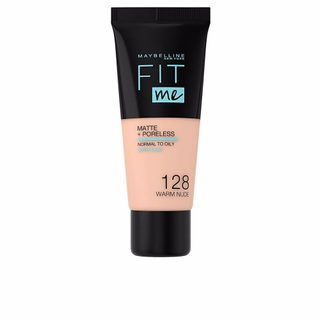 Fit Me MATTE+PORELESS foundation #128-warm nude