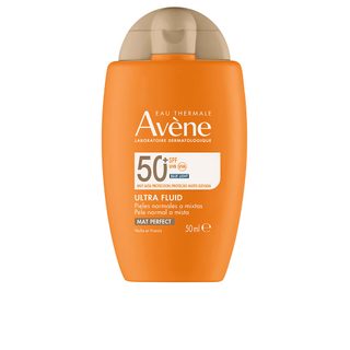 Solaire Ultra Fluid Mat Perfect crème solaire universelle visage Spf 50 50 ml
