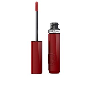 Rouge à lèvres liquide effet vinyle Infallible Laque #550-Noir Cherry