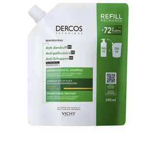 Dercos antipelliculaire pour cheveux secs, recharge 390 ml