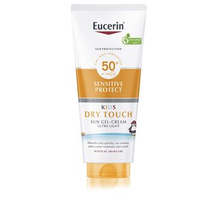 Crème-gel protectrice pour enfants à la peau sensible au soleil SPF50+ 200 ml