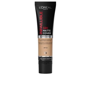 Couverture mate Infaillible 32H SPF25 #115 nuance chaude