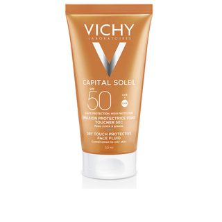 Capital Soleil crème visage toucher sec Spf 50 50 ml