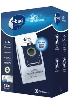 Electrolux 4 sacs aspirateur S-Bag classic long performance E201S