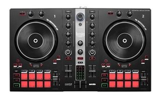 Hercules DJControl Inpulse 300 MK2 - Contrôleur DJ USB - 2 voies avec 16 pads et carte son intégrée