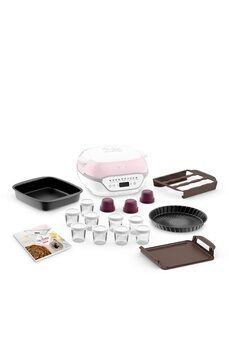Tefal Machine À Gâteaux Cake Factory Infinity, Appareil À Gateau, Machine À Pain, Yaourtière, 9 Programmes Kd850110